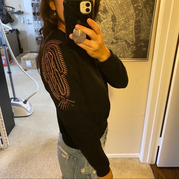 Eleven Paris Sweaters - Elevenparis LA Collection Sweatshirt Black XS